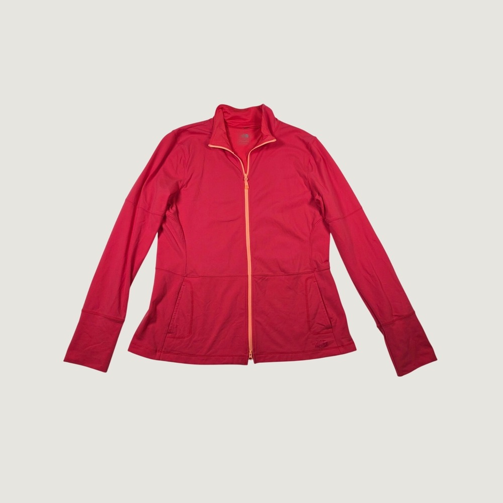 The North Face Jacket VaporWick Full Zip XL Pink Red Active Hiking Gorpcore‎